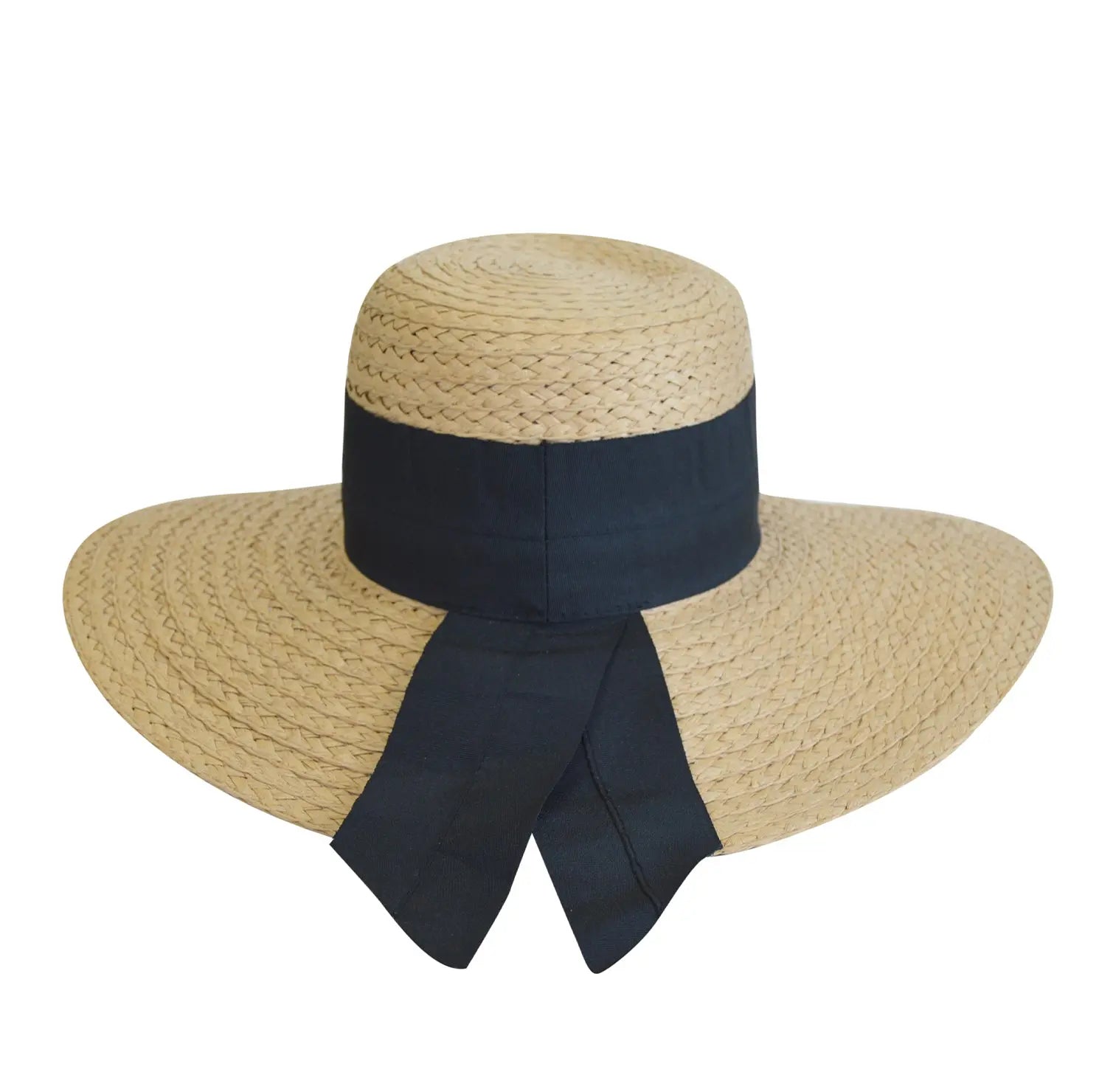 360FIVE Everyday Hat – Dahlia Gardening Damen-Sonnenhut aus Stroh mit breiter Krempe