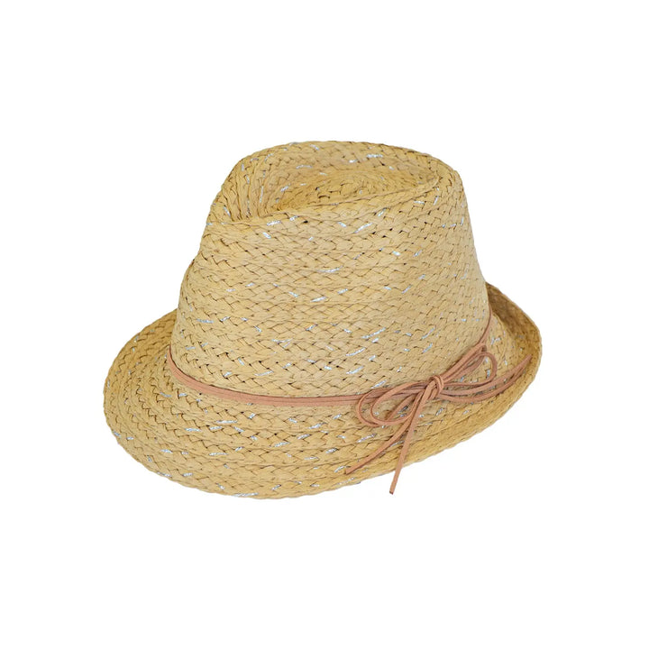 360FIVE Everyday Hat – Zinnia Garden Straw Trilby Damen Sonnenhut