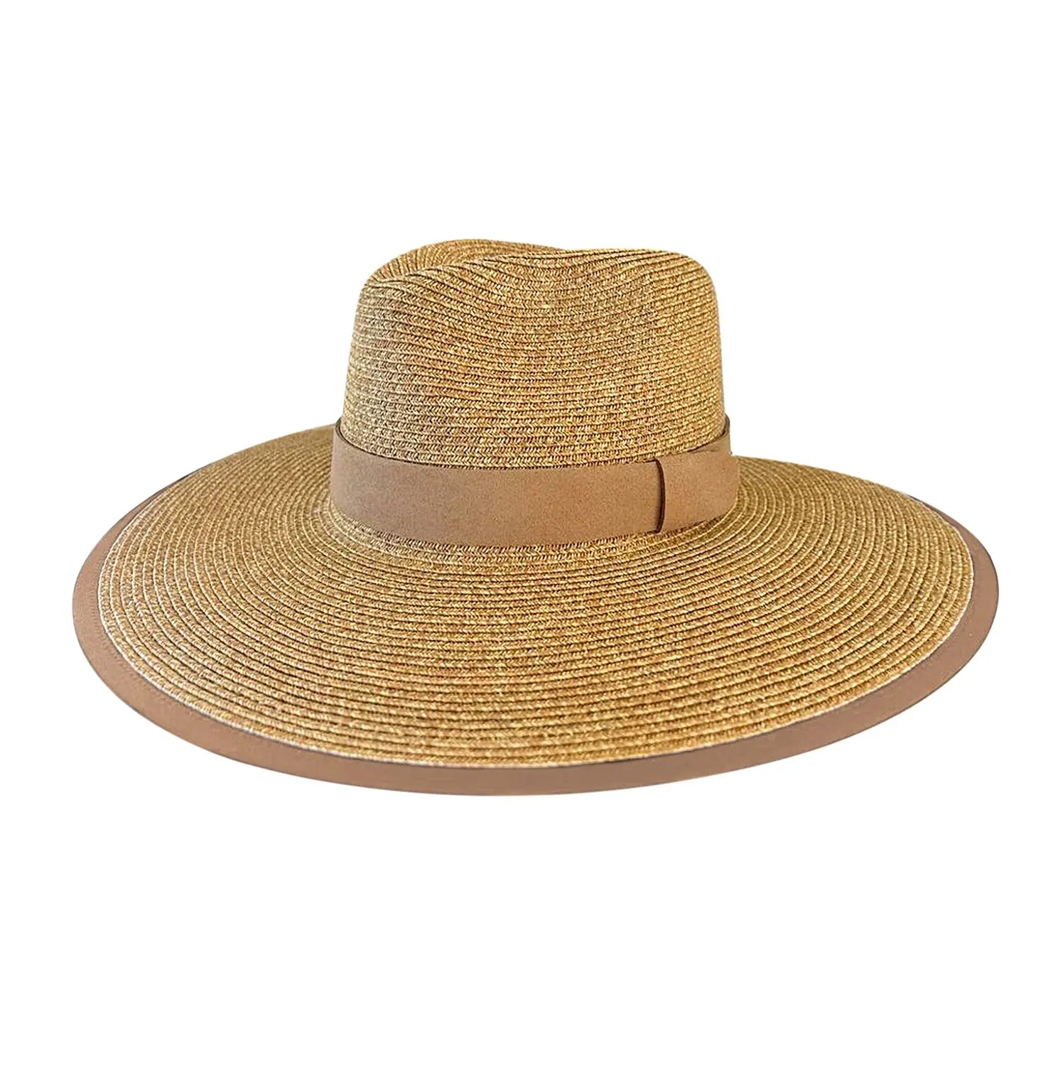 360FIVE Everyday Hat – Butterfly Ponytail Fedora Gardening Damenhut mit breiter Krempe