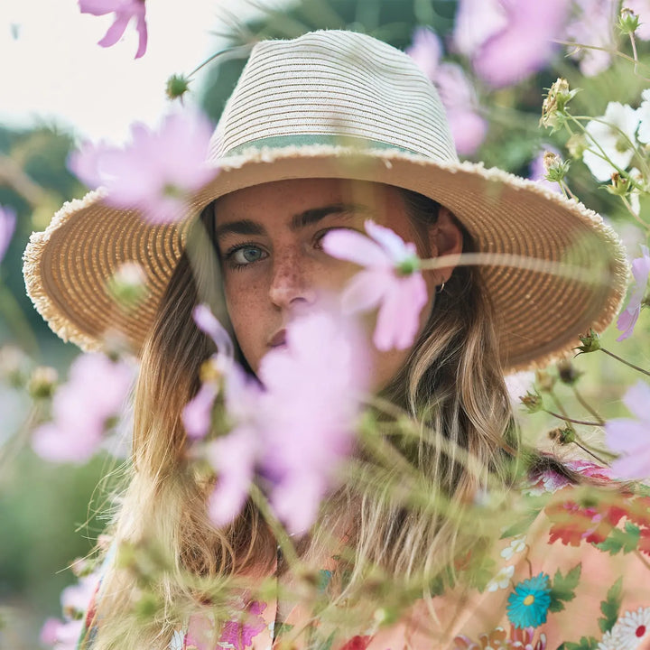 360FIVE Alltagshut – Olea Fedora Olive Damen-Garten-Sonnenhut