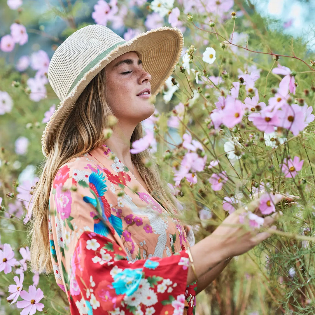 360FIVE Alltagshut – Olea Fedora Olive Damen-Garten-Sonnenhut