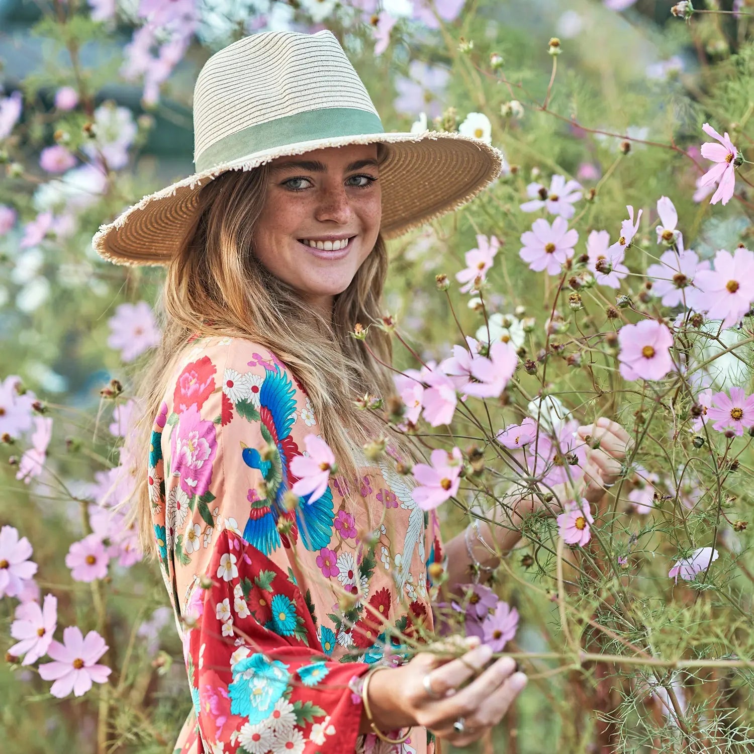 360FIVE Alltagshut – Olea Fedora Olive Damen-Garten-Sonnenhut