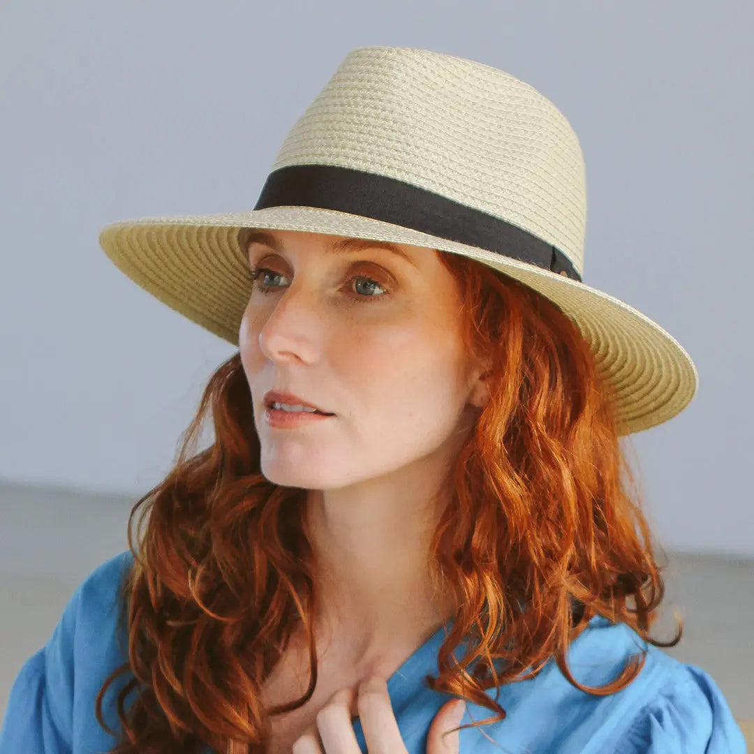 Geflochtener Fedora - SUNHATS EUROPE