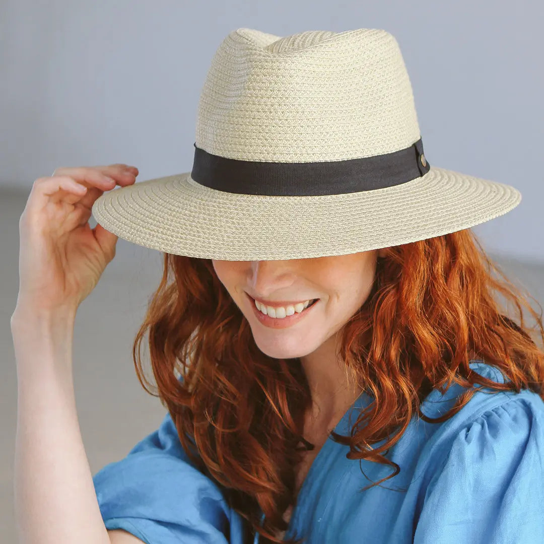 Geflochtener Fedora - SUNHATS EUROPE