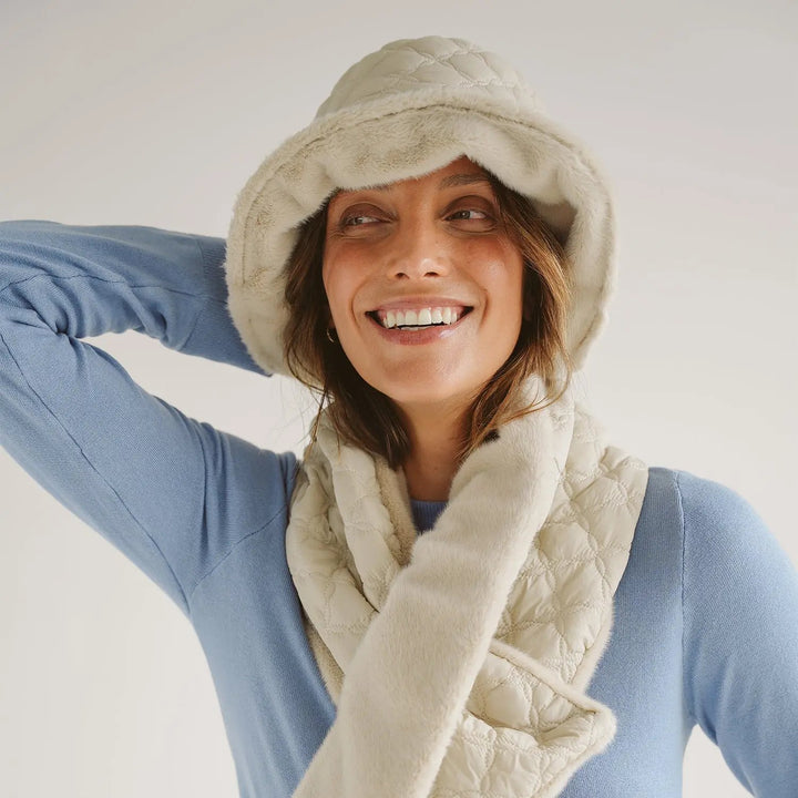 Frosty Bucket Hut & Schal (Set)