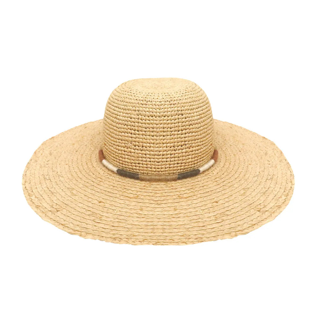 Mia Raffia Capeline Sonnenhut Natur