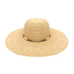 Mia Raffia Capeline Sonnenhut Natur